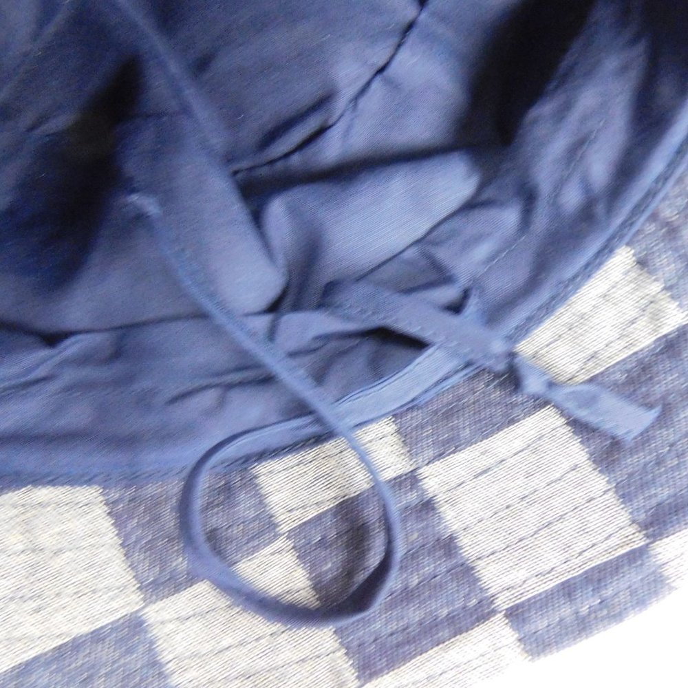 Wild Fable Women's Wild Fable Checker Board Denim Bucket Hat - Picture 6 of 8